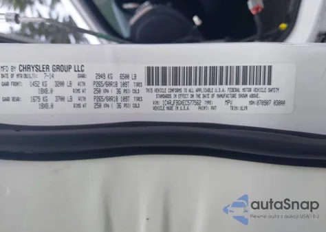 2014 Jeep Grand Cherokee Limited from USA, damaged, VIN 1C4RJFBGXEC577562